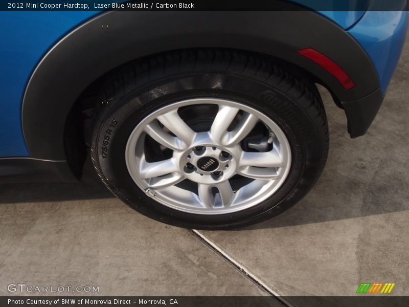 Laser Blue Metallic / Carbon Black 2012 Mini Cooper Hardtop