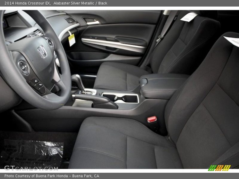 Alabaster Silver Metallic / Black 2014 Honda Crosstour EX