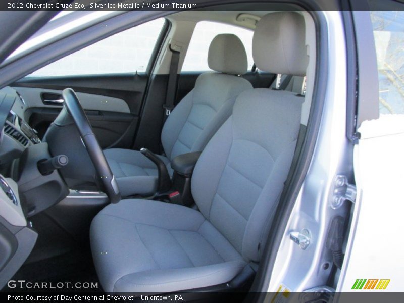 Silver Ice Metallic / Medium Titanium 2012 Chevrolet Cruze Eco