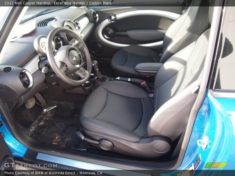 Laser Blue Metallic / Carbon Black 2012 Mini Cooper Hardtop