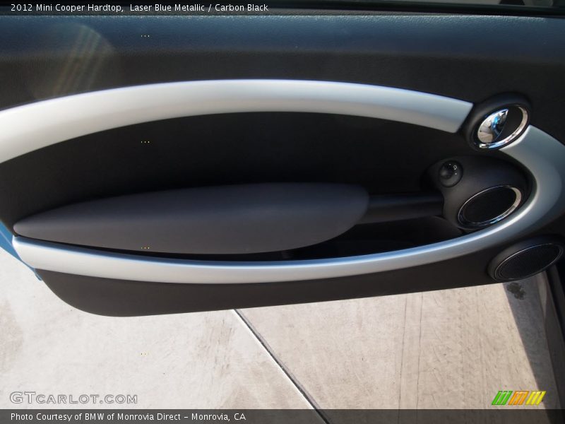 Laser Blue Metallic / Carbon Black 2012 Mini Cooper Hardtop
