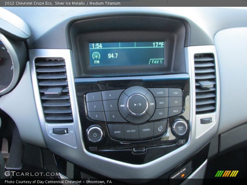 Silver Ice Metallic / Medium Titanium 2012 Chevrolet Cruze Eco