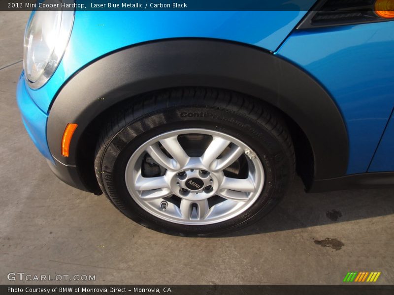 Laser Blue Metallic / Carbon Black 2012 Mini Cooper Hardtop