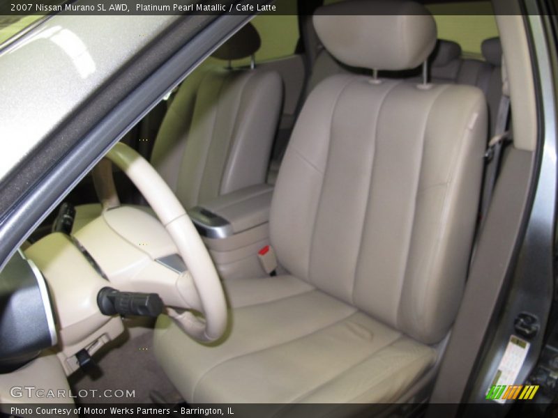 Platinum Pearl Matallic / Cafe Latte 2007 Nissan Murano SL AWD