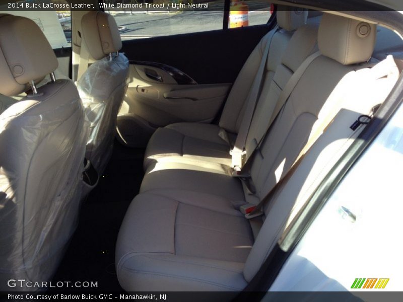 White Diamond Tricoat / Light Neutral 2014 Buick LaCrosse Leather