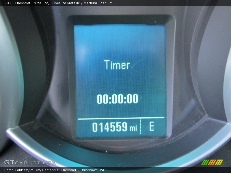 Silver Ice Metallic / Medium Titanium 2012 Chevrolet Cruze Eco
