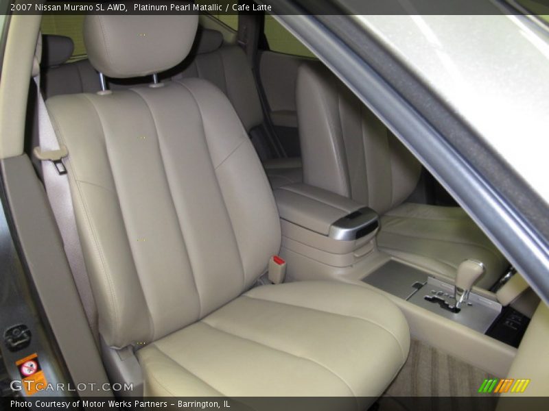 Platinum Pearl Matallic / Cafe Latte 2007 Nissan Murano SL AWD