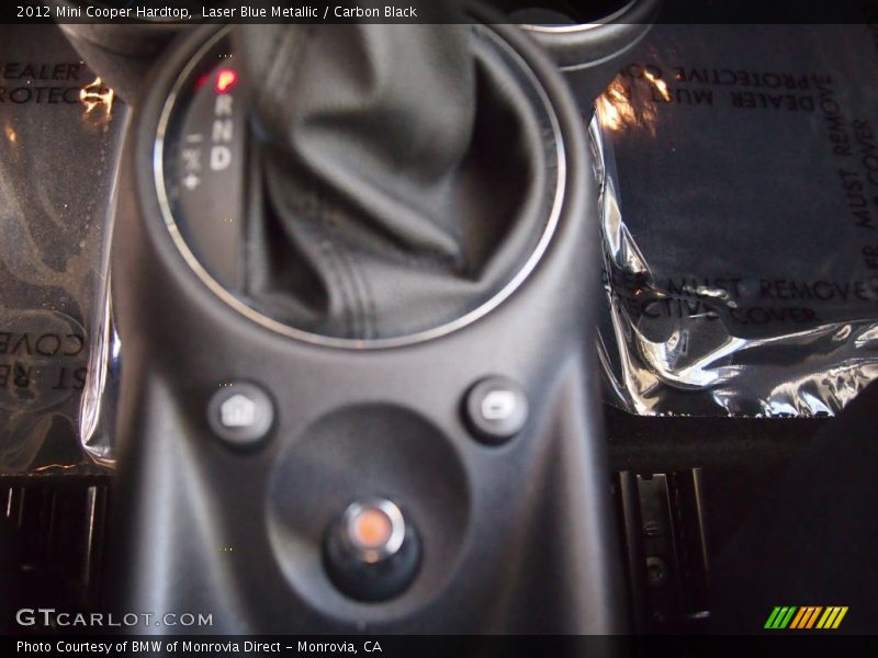 Laser Blue Metallic / Carbon Black 2012 Mini Cooper Hardtop