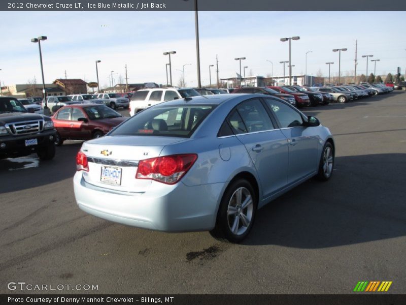 Ice Blue Metallic / Jet Black 2012 Chevrolet Cruze LT