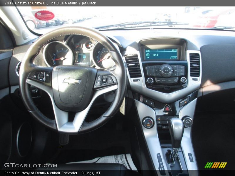 Ice Blue Metallic / Jet Black 2012 Chevrolet Cruze LT
