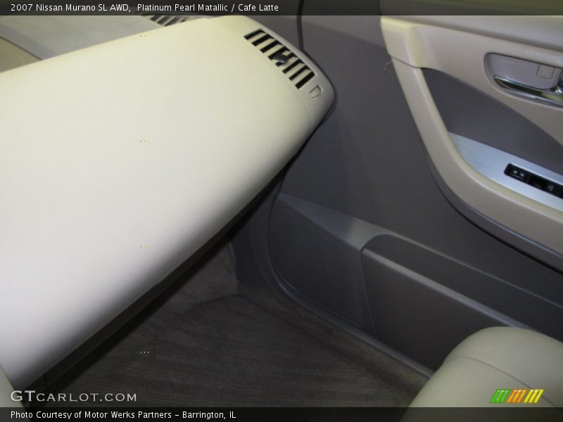 Platinum Pearl Matallic / Cafe Latte 2007 Nissan Murano SL AWD