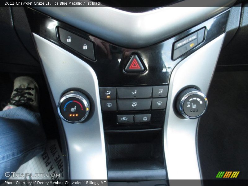 Ice Blue Metallic / Jet Black 2012 Chevrolet Cruze LT