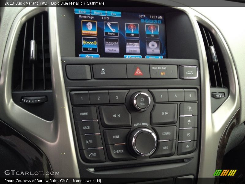 Luxo Blue Metallic / Cashmere 2013 Buick Verano FWD