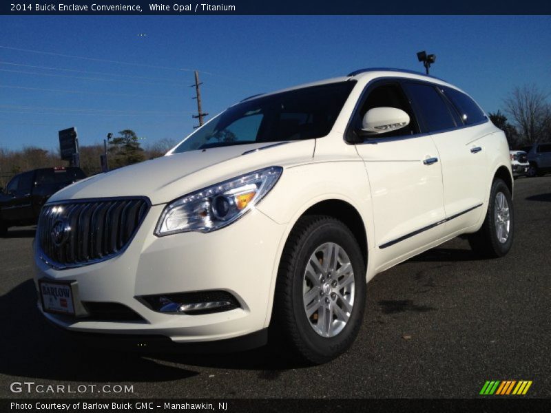 White Opal / Titanium 2014 Buick Enclave Convenience