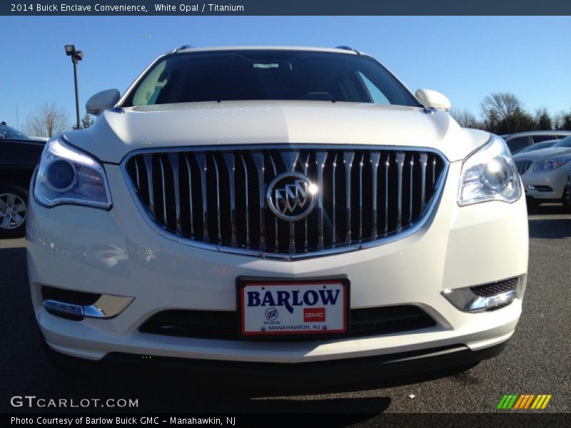 White Opal / Titanium 2014 Buick Enclave Convenience