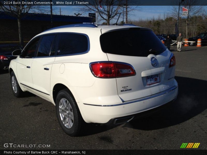 White Opal / Titanium 2014 Buick Enclave Convenience
