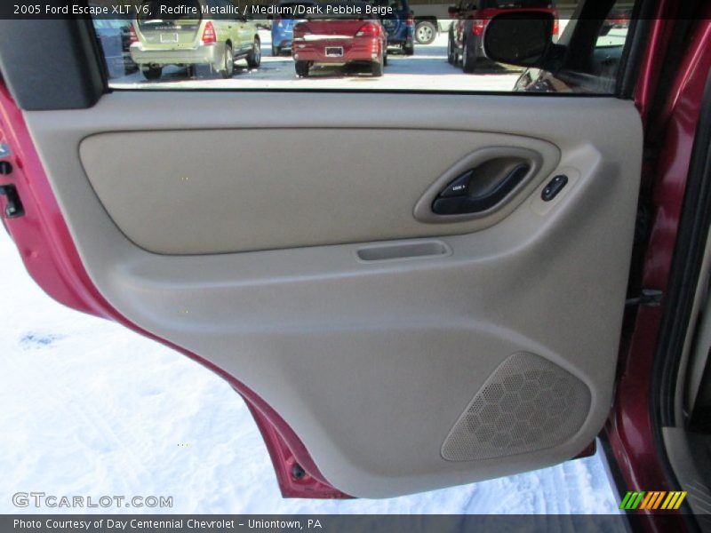 Redfire Metallic / Medium/Dark Pebble Beige 2005 Ford Escape XLT V6