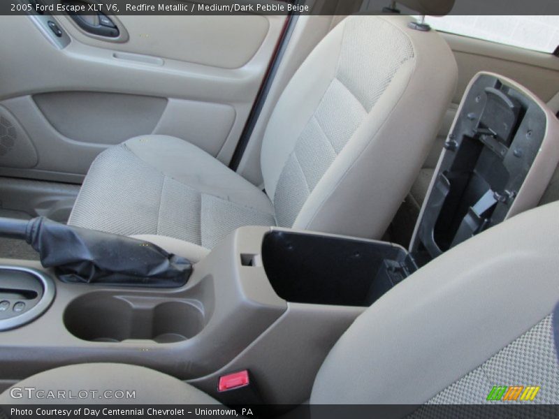 Redfire Metallic / Medium/Dark Pebble Beige 2005 Ford Escape XLT V6