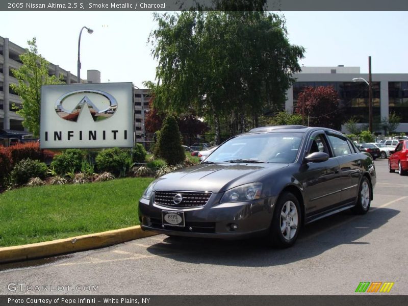 Smoke Metallic / Charcoal 2005 Nissan Altima 2.5 S