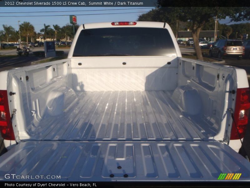 Summit White / Dark Titanium 2012 Chevrolet Silverado 1500 LS Crew Cab