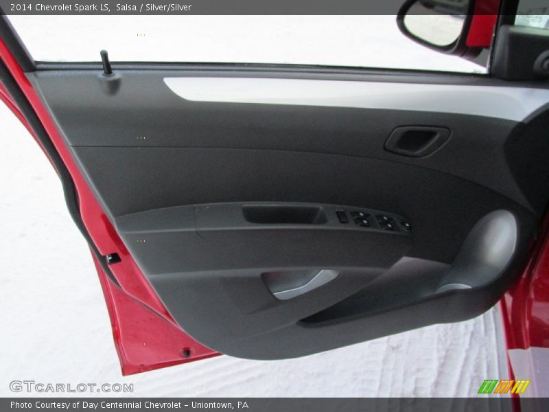 Salsa / Silver/Silver 2014 Chevrolet Spark LS