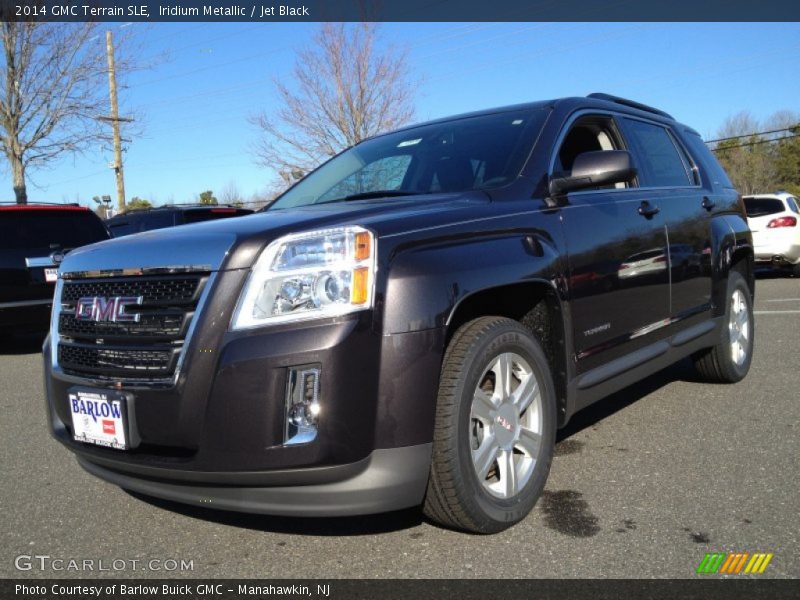 Iridium Metallic / Jet Black 2014 GMC Terrain SLE