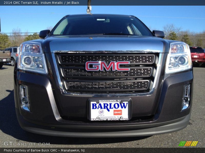 Iridium Metallic / Jet Black 2014 GMC Terrain SLE