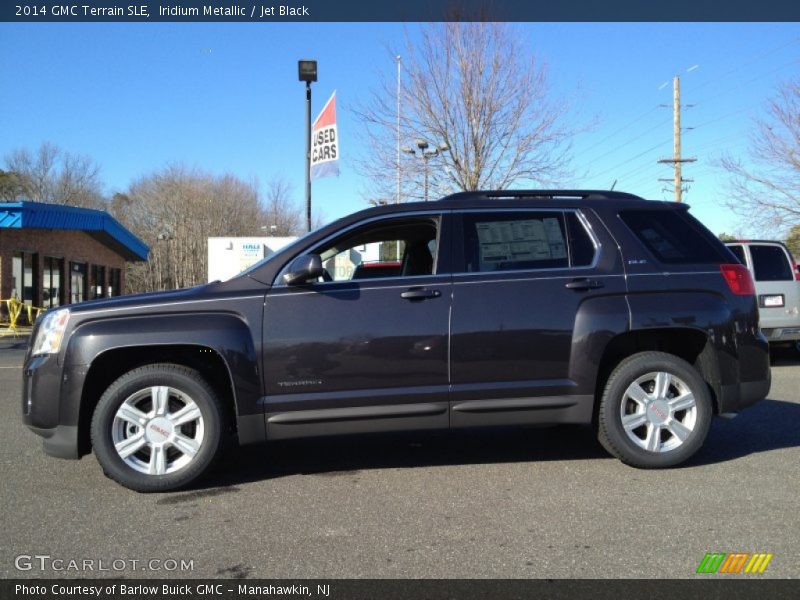 Iridium Metallic / Jet Black 2014 GMC Terrain SLE
