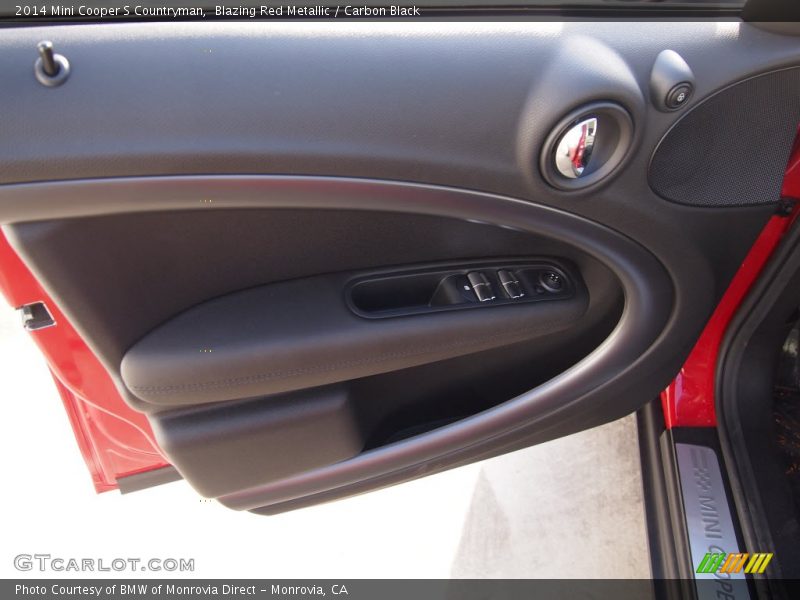 Blazing Red Metallic / Carbon Black 2014 Mini Cooper S Countryman