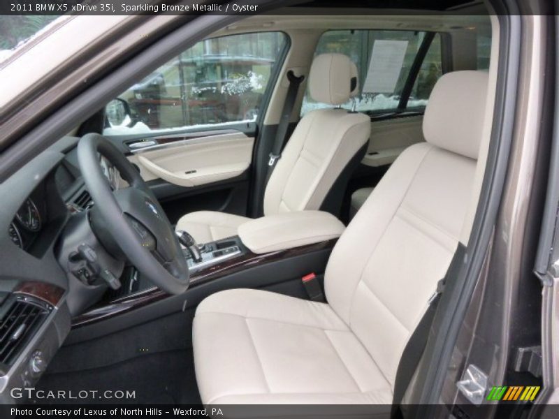 Sparkling Bronze Metallic / Oyster 2011 BMW X5 xDrive 35i