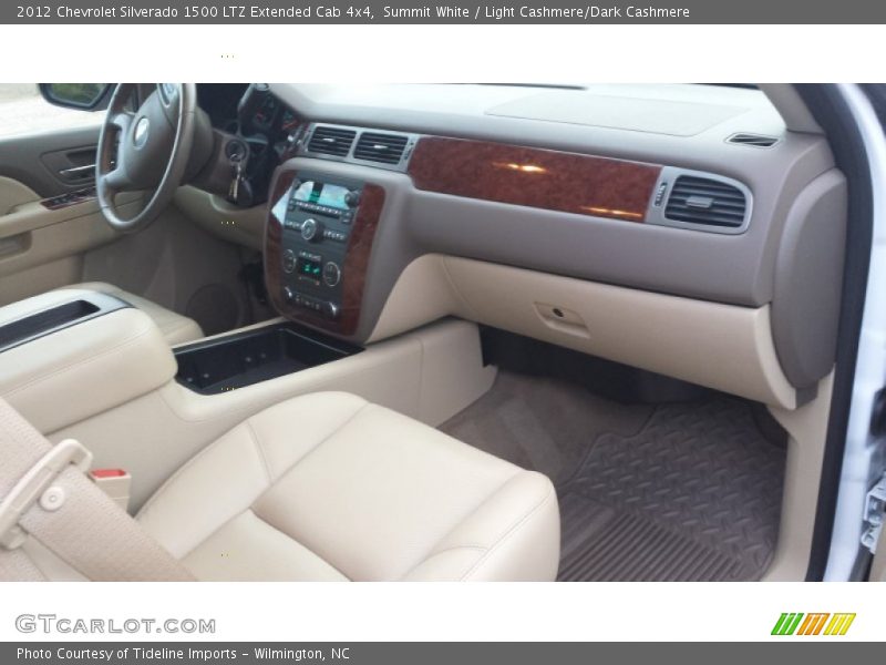 Summit White / Light Cashmere/Dark Cashmere 2012 Chevrolet Silverado 1500 LTZ Extended Cab 4x4