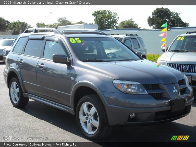 Graphite Gray / Charcoal 2005 Mitsubishi Outlander Limited