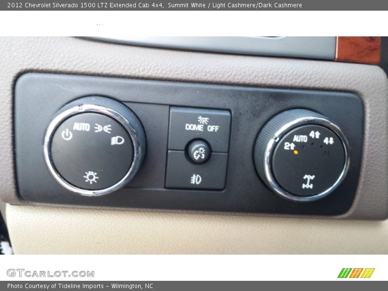 Summit White / Light Cashmere/Dark Cashmere 2012 Chevrolet Silverado 1500 LTZ Extended Cab 4x4