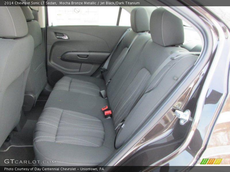 Mocha Bronze Metallic / Jet Black/Dark Titanium 2014 Chevrolet Sonic LT Sedan