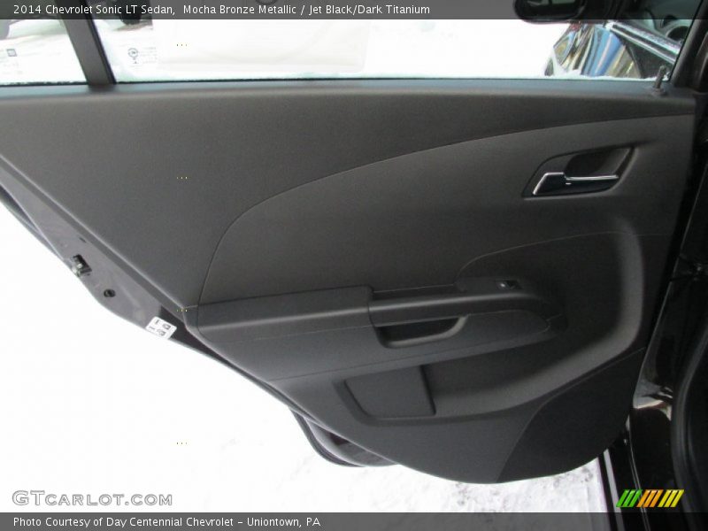 Mocha Bronze Metallic / Jet Black/Dark Titanium 2014 Chevrolet Sonic LT Sedan