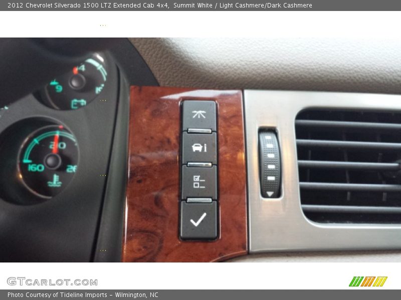 Summit White / Light Cashmere/Dark Cashmere 2012 Chevrolet Silverado 1500 LTZ Extended Cab 4x4