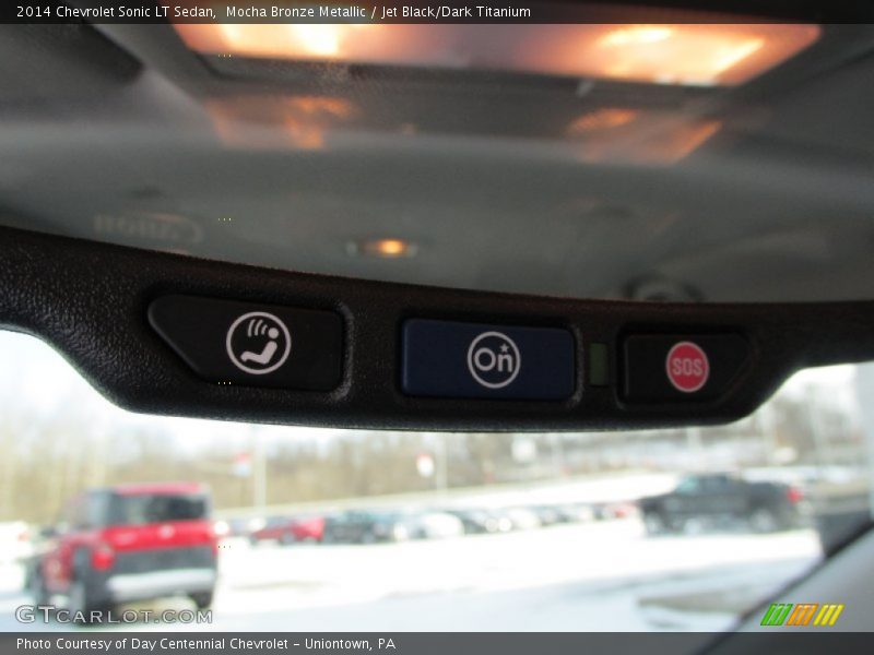 Mocha Bronze Metallic / Jet Black/Dark Titanium 2014 Chevrolet Sonic LT Sedan