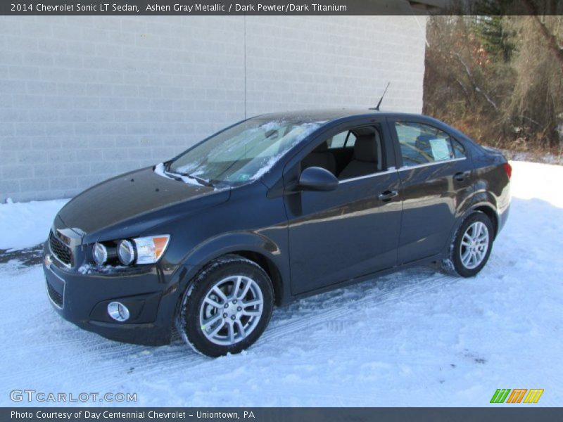Ashen Gray Metallic / Dark Pewter/Dark Titanium 2014 Chevrolet Sonic LT Sedan