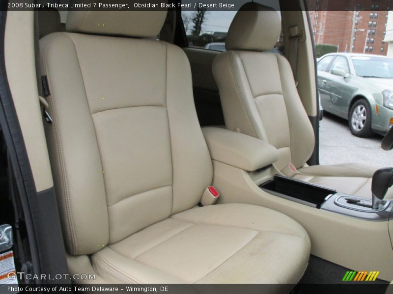 Obsidian Black Pearl / Desert Beige 2008 Subaru Tribeca Limited 7 Passenger