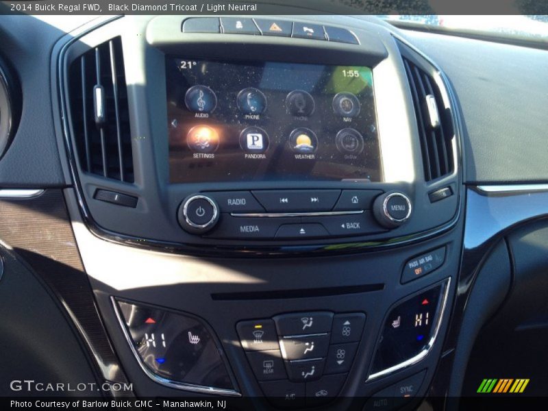 Black Diamond Tricoat / Light Neutral 2014 Buick Regal FWD