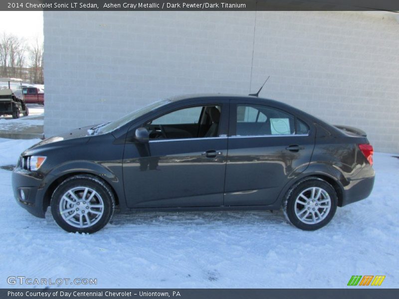 Ashen Gray Metallic / Dark Pewter/Dark Titanium 2014 Chevrolet Sonic LT Sedan