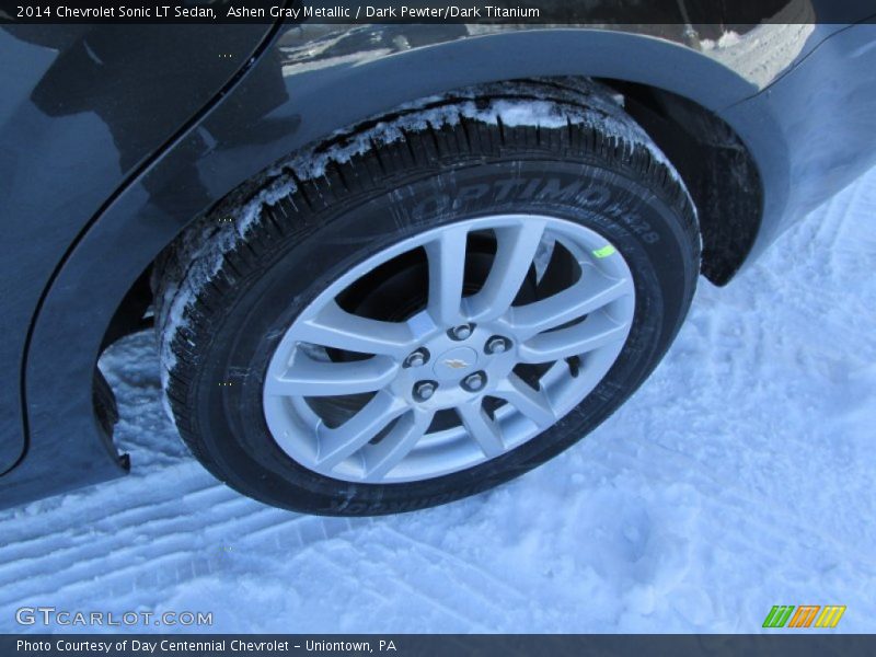 Ashen Gray Metallic / Dark Pewter/Dark Titanium 2014 Chevrolet Sonic LT Sedan
