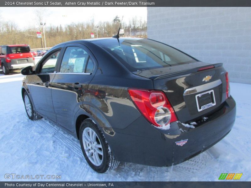 Ashen Gray Metallic / Dark Pewter/Dark Titanium 2014 Chevrolet Sonic LT Sedan