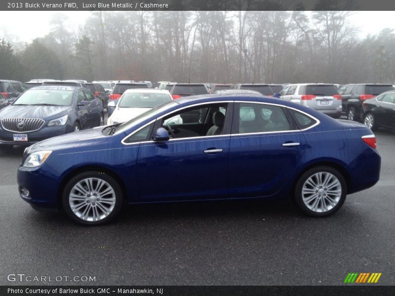Luxo Blue Metallic / Cashmere 2013 Buick Verano FWD