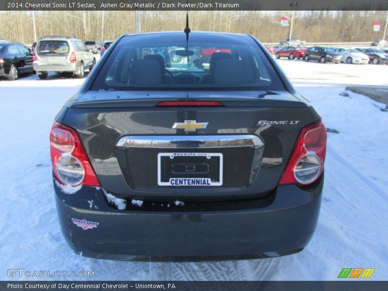 Ashen Gray Metallic / Dark Pewter/Dark Titanium 2014 Chevrolet Sonic LT Sedan