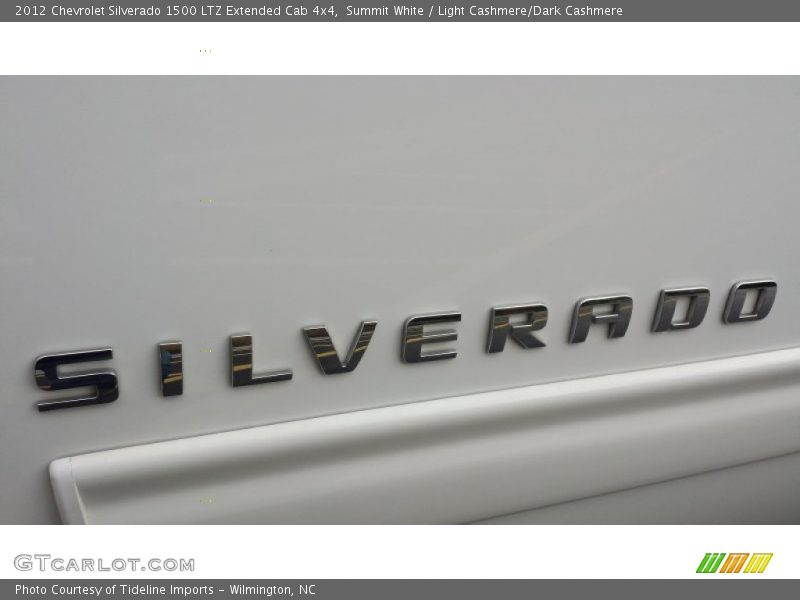 Summit White / Light Cashmere/Dark Cashmere 2012 Chevrolet Silverado 1500 LTZ Extended Cab 4x4