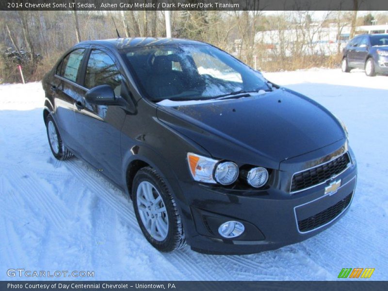 Ashen Gray Metallic / Dark Pewter/Dark Titanium 2014 Chevrolet Sonic LT Sedan