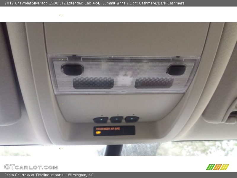 Summit White / Light Cashmere/Dark Cashmere 2012 Chevrolet Silverado 1500 LTZ Extended Cab 4x4