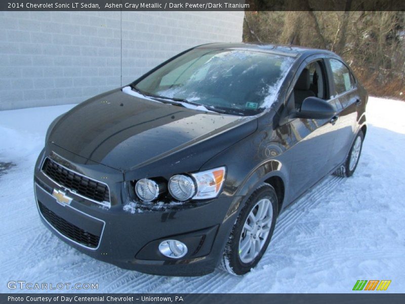Ashen Gray Metallic / Dark Pewter/Dark Titanium 2014 Chevrolet Sonic LT Sedan