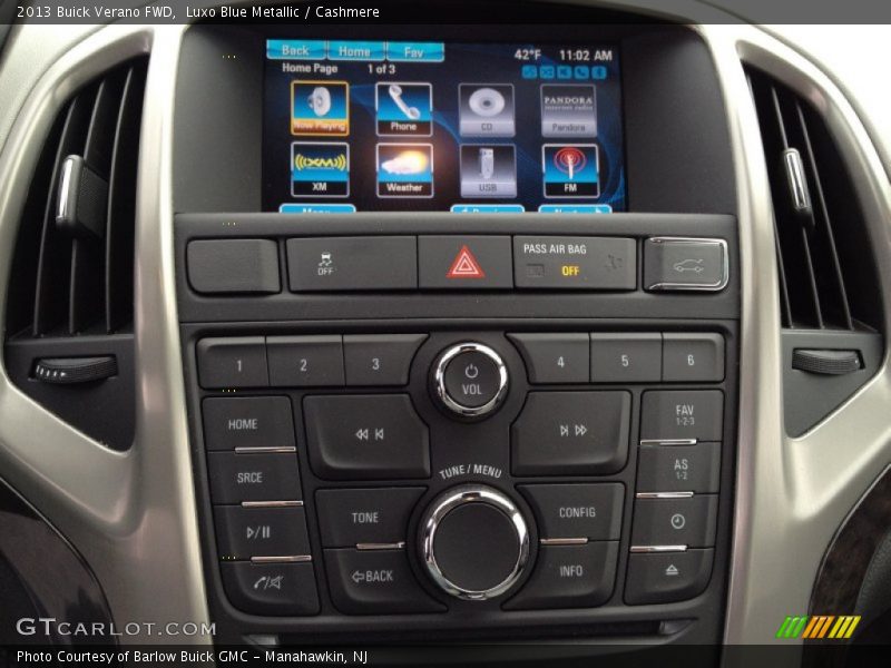 Luxo Blue Metallic / Cashmere 2013 Buick Verano FWD